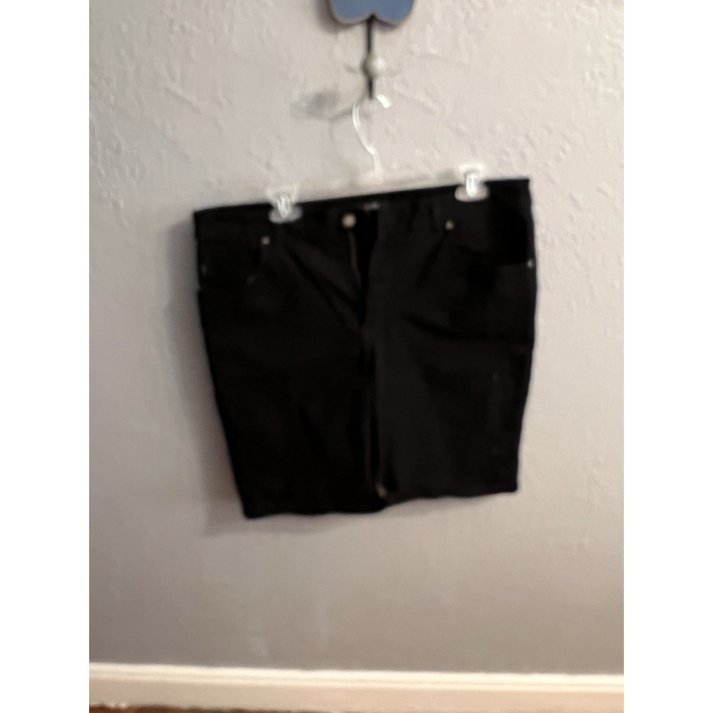 Lee Womens Shorts‎ Black Size 16M Relaxed Fit